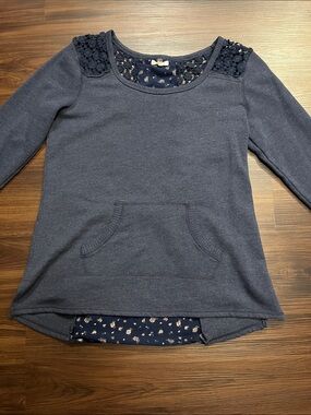 Maurice’s Navy Floral & Lace